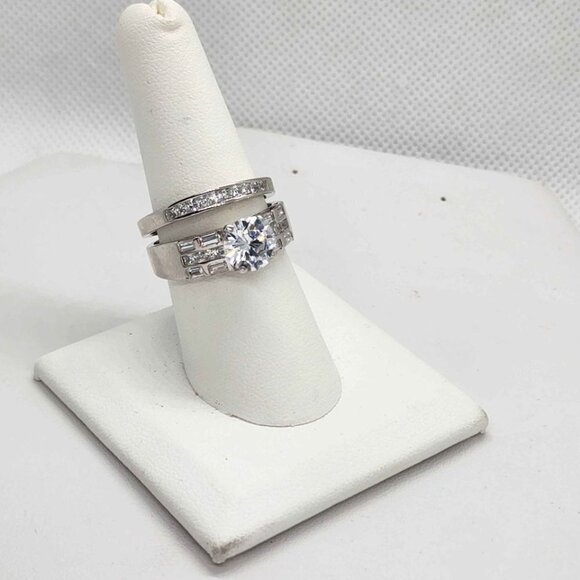 Jewelry - BRAND NEW  Sterling Silver 925  2 Pcs Ring